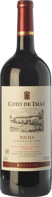 32,95 € Envío gratis | Vino tinto Coto de Rioja Coto de Imaz Reserva D.O.Ca. Rioja La Rioja España Tempranillo Botella Magnum 1,5 L
