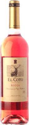 5,95 € Spedizione Gratuita | Vino rosato Coto de Rioja Giovane D.O.Ca. Rioja La Rioja Spagna Tempranillo, Grenache Bottiglia 75 cl
