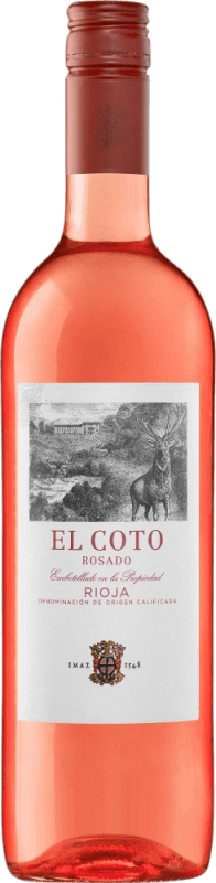 5,95 € Envoi gratuit | Vin Rosé Coto de Rioja Jeune D.O.Ca. Rioja La Rioja Espagne Tempranillo, Garnacha — Grenache Bouteille 75 cl