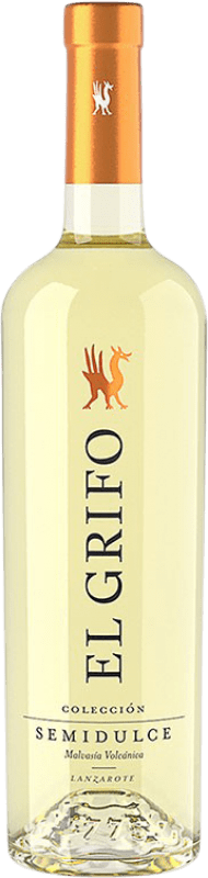 24,95 € Free Shipping | White wine El Grifo Colección Semi-Dry Semi-Sweet D.O. Lanzarote Canary Islands Spain Malvasía Bottle 75 cl