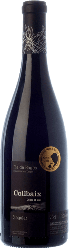 27,95 € Free Shipping | Red Wine El Molí Collbaix Singular Reserve — Aged D.O. Pla de Bages Catalonia Spain Cabernet Sauvignon Eco — Organic Bottle 75 cl