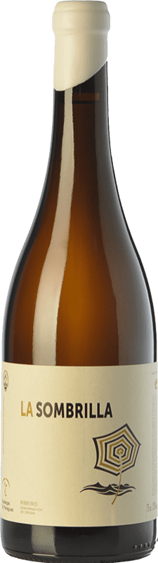33,95 € Бесплатная доставка | Белое вино El Paraguas La Sombrilla старения D.O. Ribeiro Галисия Испания Godello, Treixadura, Albariño бутылка 75 cl