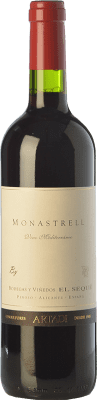 11,95 € 免费送货 | 红酒 El Sequé Monastrell 年轻的 D.O. Alicante 巴伦西亚社区 西班牙 Syrah, Monastrell 瓶子 75 cl