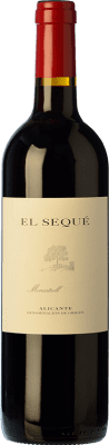 29,95 € Kostenloser Versand | Rotwein El Sequé Alterung D.O. Alicante Valencianische Gemeinschaft Spanien Monastrell Flasche 75 cl