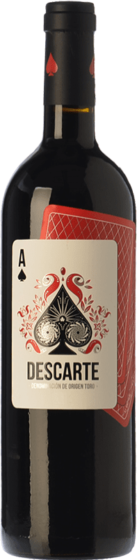 12,95 € 免费送货 | 红葡萄酒 Elías Mora Descarte Crianza — 陈酿 D.O. Toro 卡斯蒂利亚莱昂 西班牙 Tinta de Toro 75 cl