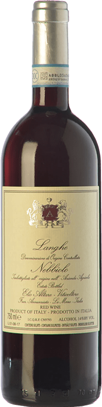 22,95 € Бесплатная доставка | Красное вино Elio Altare D.O.C. Langhe Пьемонте Италия Nebbiolo бутылка 75 cl