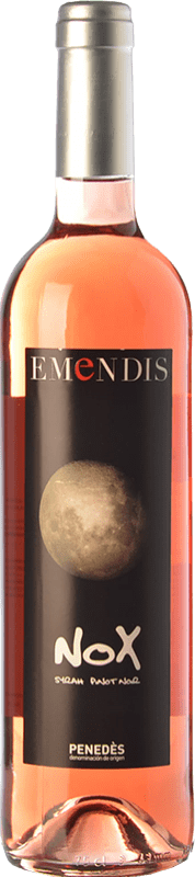 7,95 € Kostenloser Versand | Rosé-Wein Emendis Nox Rosat D.O. Penedès Katalonien Spanien Syrah, Spätburgunder Flasche 75 cl