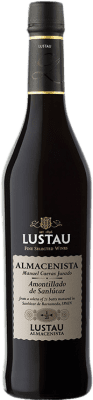 24,95 € Бесплатная доставка | Крепленое вино Lustau Alamcenista Manuel Cuevas Jurado Amontillado D.O. Manzanilla-Sanlúcar de Barrameda Андалусия Испания Palomino Fino бутылка Medium 50 cl