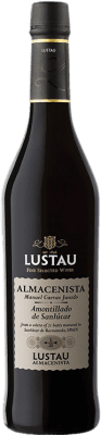 26,95 € Бесплатная доставка | Крепленое вино Lustau Almacenista Manuel Cuevas Jurado Amontillado D.O. Jerez-Xérès-Sherry Андалусия Испания Palomino Fino бутылка Medium 50 cl