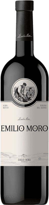 24,95 € 送料無料 | 赤ワイン Emilio Moro 高齢者 D.O. Ribera del Duero カスティーリャ・イ・レオン スペイン Tempranillo ボトル 75 cl