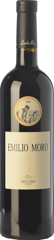 197,95 € 免费送货 | 红葡萄酒 Emilio Moro Crianza — 陈酿 D.O. Ribera del Duero 卡斯蒂利亚莱昂 西班牙 Tempranillo — 丹魄 双大瓶 — Jeroboam-Double Magnum 3 L