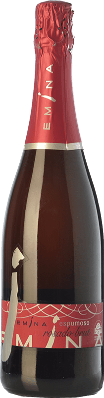 9,95 € Envio grátis | Espumante Rosé Emina Brut — Bruto I.G.P. Vino de la Tierra de Castilla y León Castela e Leão Espanha Tempranillo Garrafa 75 cl