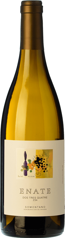 11,95 € Envoi gratuit | Vin blanc Enate 234 D.O. Somontano Aragon Espagne Chardonnay Bouteille 75 cl