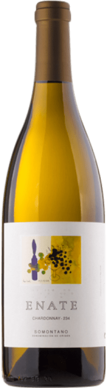 9,95 € Бесплатная доставка | Белое вино Enate 234 D.O. Somontano Арагон Испания Chardonnay бутылка 75 cl