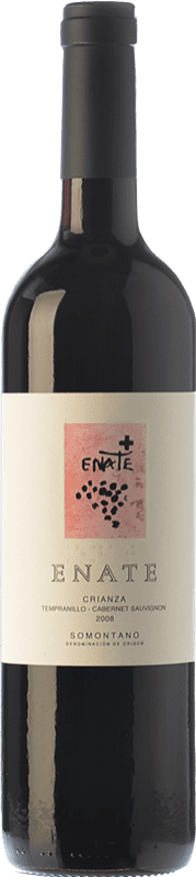 11,95 € Free Shipping | Red wine Enate Crianza D.O. Somontano Aragon Spain Tempranillo, Cabernet Sauvignon Bottle 75 cl