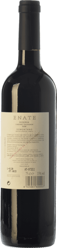 17,95 € Free Shipping | Red wine Enate Reserva D.O. Somontano Aragon Spain Cabernet Sauvignon Bottle 75 cl
