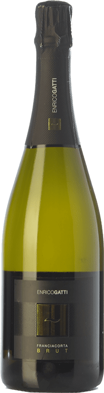 39,95 € Spedizione Gratuita | Spumante bianco Enrico Gatti Brut D.O.C.G. Franciacorta lombardia Italia Chardonnay Bottiglia 75 cl