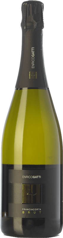 29,95 € Free Shipping | White Sparkling Wine Enrico Gatti Brut D.O.C.G. Franciacorta Lombardia Italy Chardonnay 75 cl