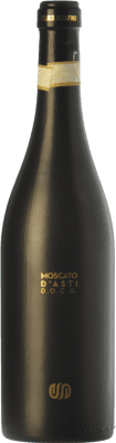 15,95 € Kostenloser Versand | Süßwein Enrico Serafino Black Edition D.O.C.G. Moscato d'Asti Piemont Italien Muskat Flasche 75 cl