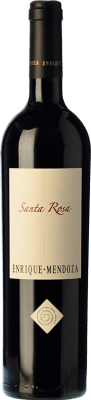 29,95 € Envoi gratuit | Vin rouge Enrique Mendoza Santa Rosa Réserve D.O. Alicante Communauté valencienne Espagne Merlot, Syrah, Cabernet Sauvignon Bouteille 75 cl
