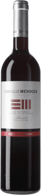 12,95 € Free Shipping | Red wine Enrique Mendoza Merlot-Monastrell Aged D.O. Alicante Valencian Community Spain Merlot, Monastrell Bottle 75 cl