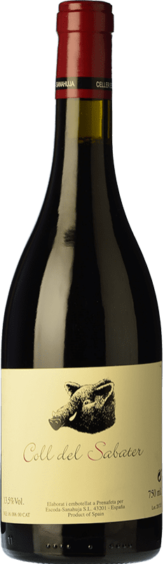 29,95 € Free Shipping | Red wine Escoda Sanahuja Coll del Sabater Joven D.O. Conca de Barberà Catalonia Spain Merlot, Cabernet Franc Bottle 75 cl