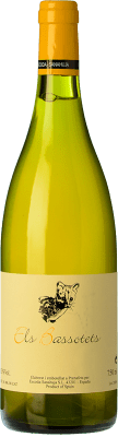 21,95 € Бесплатная доставка | Белое вино Escoda Sanahuja Els Bassotets D.O. Conca de Barberà Каталония Испания Chenin White бутылка 75 cl