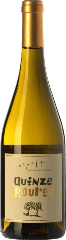 16,95 € Free Shipping | White wine Espelt Quinze Roures Aged D.O. Empordà Catalonia Spain Grenache White, Grenache Grey Bottle 75 cl