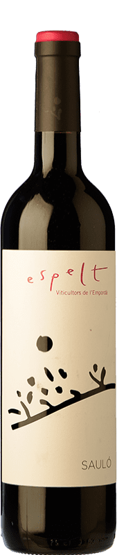 10,95 € Envio grátis | Vinho Tinto Espelt Sauló Jovem D.O. Empordà Catalunha Espanha Garnacha — Grenache, Cariñena — Carignan 75 cl