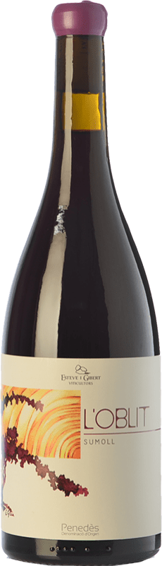 22,95 € Free Shipping | Red wine Esteve i Gibert L'Oblit Young D.O. Penedès Catalonia Spain Sumoll Bottle 75 cl