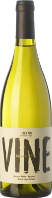 11,95 € Envío gratis | Vino blanco Estones de Mishima Vine Crianza D.O. Terra Alta Cataluña España Garnacha Blanca, Macabeo Botella 75 cl