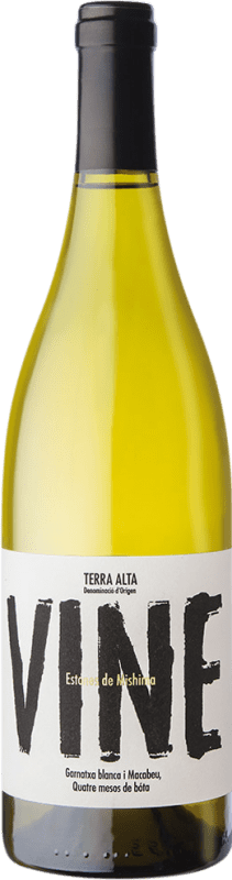 19,95 € Envío gratis | Vino Blanco Estones de Mishima Vine Crianza D.O. Terra Alta Cataluña España Garnacha, Macabeo 75 cl