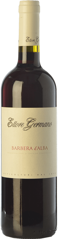 15,95 € Бесплатная доставка | Красное вино Ettore Germano D.O.C. Barbera d'Alba Пьемонте Италия Barbera бутылка 75 cl
