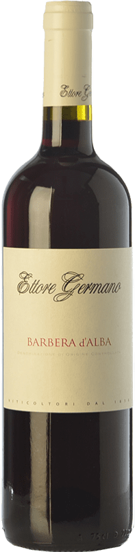 16,95 € Spedizione Gratuita | Vino Rosso Ettore Germano D.O.C. Barbera d'Alba Piemonte Italia Barbera 75 cl