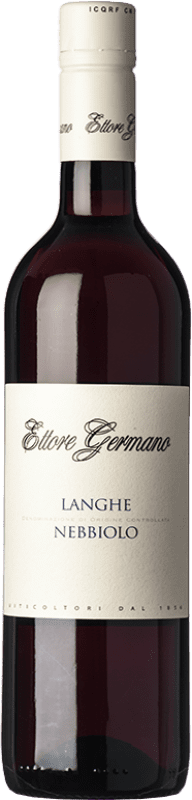 18,95 € Free Shipping | Red wine Ettore Germano D.O.C. Langhe Piemonte Italy Nebbiolo Bottle 75 cl