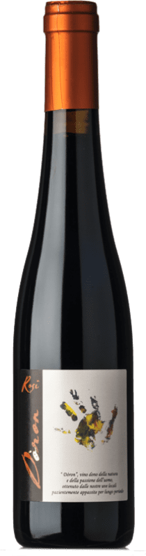 38,95 € Spedizione Gratuita | Vino dolce Rosi Dòron I.G.T. Vallagarina Trentino Italia Marzemino Mezza Bottiglia 37 cl