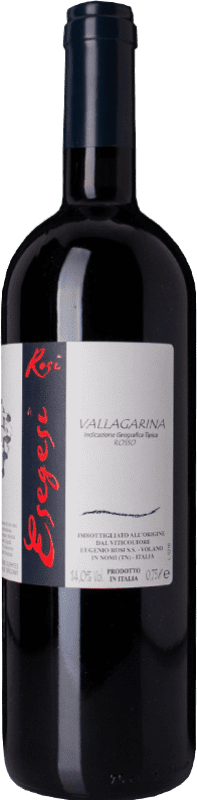 29,95 € Бесплатная доставка | Красное вино Rosi Esegesi I.G.T. Vallagarina Трентино Италия Merlot, Cabernet Sauvignon бутылка 75 cl