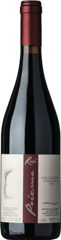 24,95 € 免费送货 | 红酒 Rosi Poiema I.G.T. Vallagarina 特伦蒂诺 意大利 Marzemino 瓶子 75 cl