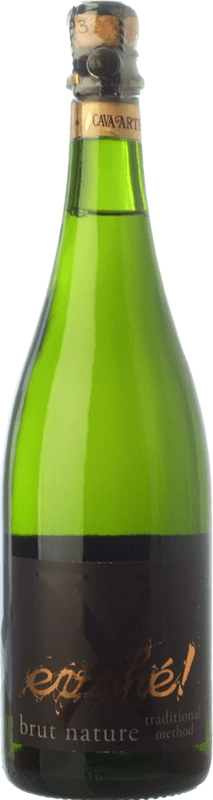 10,95 € 送料無料 | 白スパークリングワイン Evohé X ブルットの自然 予約 D.O. Cava カタロニア スペイン Xarel·lo, Chardonnay, Parellada ボトル 75 cl