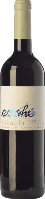 5,95 € Free Shipping | Red wine Evohé Joven I.G.P. Vino de la Tierra Bajo Aragón Aragon Spain Mazuelo Bottle 75 cl
