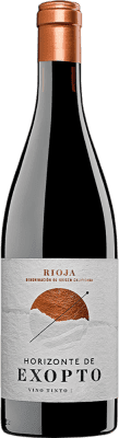 19,95 € 免费送货 | 红酒 Exopto Horizonte 岁 D.O.Ca. Rioja 拉里奥哈 西班牙 Tempranillo, Grenache, Mazuelo 瓶子 75 cl