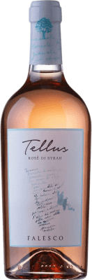 15,95 € Бесплатная доставка | Розовое вино Falesco Tellus Rosé I.G.T. Lazio Лацио Италия Syrah бутылка 75 cl