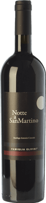 25,95 € Бесплатная доставка | Красное вино Olivini Notte a San Martino I.G.T. Benaco Bresciano Ломбардии Италия Merlot бутылка 75 cl