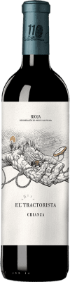 12,95 € Бесплатная доставка | Красное вино Family Owned El Tractorista D.O.Ca. Rioja Ла-Риоха Испания Tempranillo — Темпранильо, Garnacha — Гренаш Бутылка 75 cl