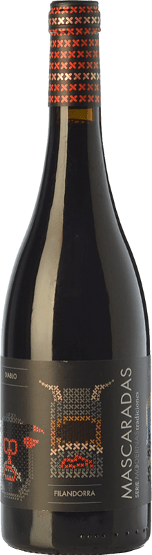 8,95 € 免费送货 | 红酒 Fariña Mascaradas 年轻的 I.G.P. Vino de la Tierra de Castilla y León 卡斯蒂利亚莱昂 西班牙 Tempranillo 瓶子 75 cl