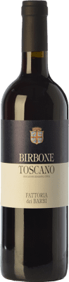 18,95 € Envío gratis | Vino tinto Fattoria dei Barbi Birbone I.G.T. Toscana Toscana Italia Merlot, Sangiovese Botella 75 cl