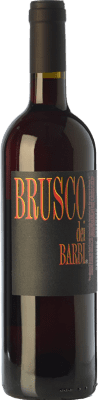 12,95 € Envío gratis | Vino tinto Fattoria dei Barbi Brusco dei Barbi I.G.T. Toscana Toscana Italia Sangiovese Botella 75 cl