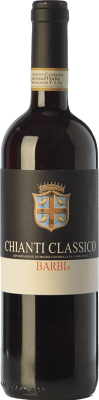 17,95 € 送料無料 | 赤ワイン Fattoria dei Barbi D.O.C.G. Chianti Classico トスカーナ イタリア Sangiovese, Canaiolo ボトル 75 cl