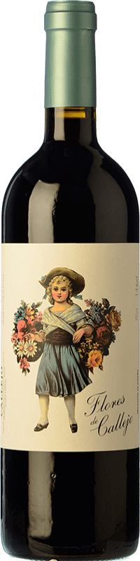 11,95 € Бесплатная доставка | Красное вино Félix Callejo Flores de Callejo Молодой D.O. Ribera del Duero Кастилия-Леон Испания Tempranillo бутылка 75 cl