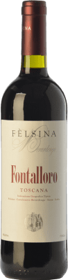 58,95 € 免费送货 | 红酒 Fèlsina Fontalloro I.G.T. Toscana 托斯卡纳 意大利 Sangiovese 瓶子 75 cl